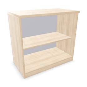 Kancelářská skříň - regál, v x š x h: 740 x 800 x 445 mm, barva akácie