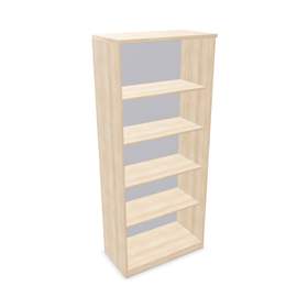 Kancelářská skříň - regál, v x š x h: 1895 x 800 x 445 mm, barva akácie
