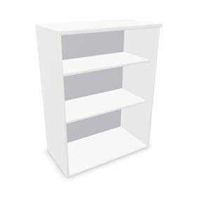 Büroschrank - Regal,Anbau, H x B x T: 1070 x 800 x 445 mm, Farbe weiß