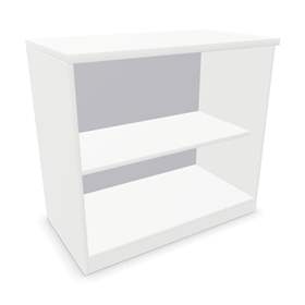 Büroschrank - Regal, H x B x T: 740 x 800 x 445 mm, Farbe Weiß