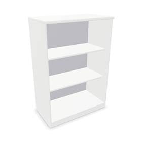 Büroschrank - Regal, H x B x T: 1155 x 800 x 445 mm, Farbe Weiß