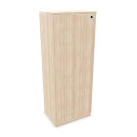 Büroschrank - Flügeltür, H x B x T: 1545 x 600 x 445 mm, Farbe Akazie