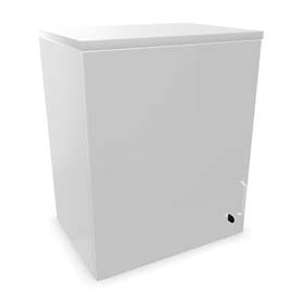 Büroschrank - Flügeltür,Anbau, H x B x T: 740 x 600 x 445 mm, Farbe Lichtgrau