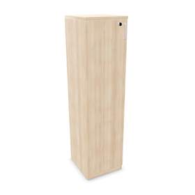 Büroschrank - Flügeltür H x B x T: 1545 x 400 x 445 mm, Farbe Akazie