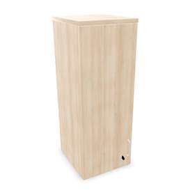 Büroschrank - Flügeltür,Anbau, H x B x T: 1070 x 400 x 445 mm, Farbe Akazie