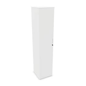 Büroschrank - Flügeltür H x B x T: 1895 x 400 x 445 mm, Farbe Weiß