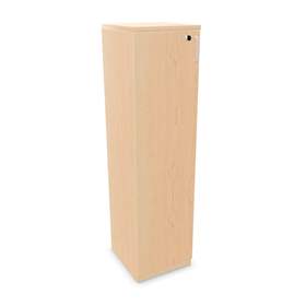 Büroschrank - Flügeltür H x B x T: 1545 x 400 x 445 mm, Farbe Ahorn