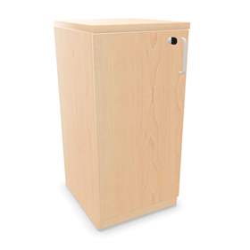 Büroschrank - Flügeltür H x B x T: 825 x 400 x 445 mm, Farbe Ahorn