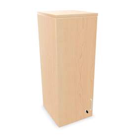 Büroschrank - Flügeltür,Anbau, H x B x T: 1070 x 400 x 445 mm, Farbe Ahorn