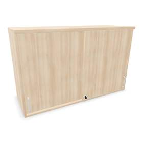 Birou dulap - uși glisante, extensie x W x H: 740 x 1200 x 445 mm, acacia culoare