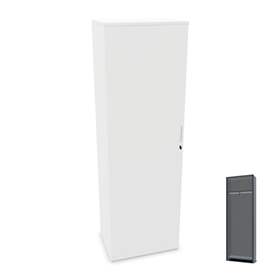 Garderobenschrank, H x B x T: 1895 x 600 x 445 mm, Farbe weiß