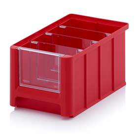 Querteiler für Sichtregalkästen (BxH: 150x125 mm), Verpackung 10 St.