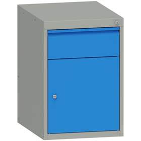 Box container - dulap banc masă de atelier - modul corp dulap cu sertare, HxLxl: 700x480x610 mm, 1 sertar