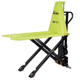 Scherengabelhubwagen PRAMAC HX10M, Tragfähigkeit 1000 kg, Hubhöhe 85-800 mm, Polyurethanreifen