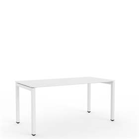 Masă de birou STEEL 1600 x 600 mm, blat culoare gri deschis