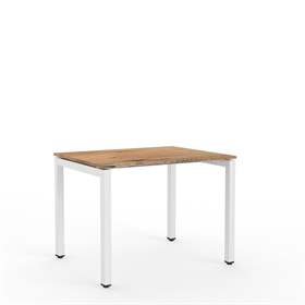 Masă de birou STEEL 1000 x 800 mm, blat culoare stejar