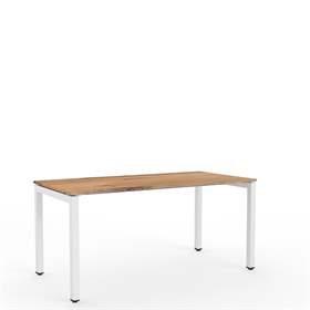 Schreibtisch STEEL 1600 x 800 mm, Tischplatte Eiche