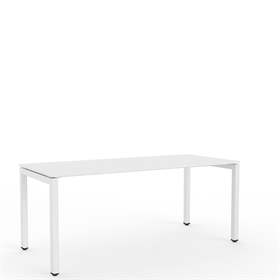 Masă de birou STEEL 1800 x 800 mm, blat culoare gri deschis