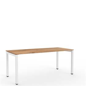 Schreibtisch STEEL 1800 x 800 mm, Tischplatte Eiche