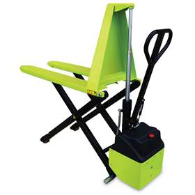 Scherengabelhubwagen PRAMAC HX10E, ektrohydraulischer Hub 85-800 mm, Tragfähigkeit 1000 kg