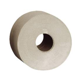 Hârtie toaletă - rolă, diametru Ø 19 cm, gri, unitate ambalare 12 buc.