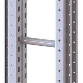 Distanční kus pro propojení dvou regálových řad, délka 100 mm