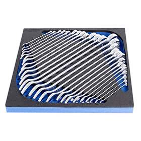 Ringgabelschlüssel-Set, lange Ausführung (6-32) UNIOR, 26 St.