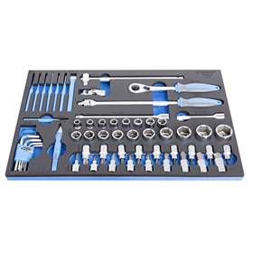 1/2" Steckschlüssel-Sortiment, UNIOR, 60 St.