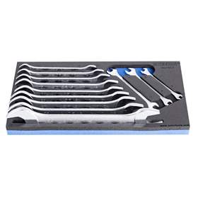 Doppelgabelschlüssel-Set (6-32), UNIOR, 12 St.