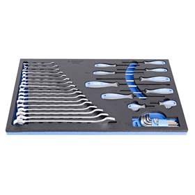 Schlüssel- und Schraubendreherset, UNIOR, 36 St.