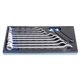 Sada dlouhých kombinovaných klíčů (8-24), UNIOR, 12 ks