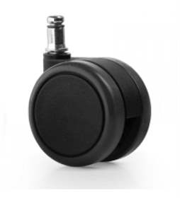 Rollen-Set für harte Böden, selbstblockierende Rollen, 65 mm, VE 5 Stück.