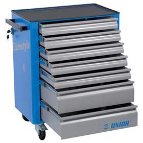 Servicewagen EUROSTYLE, B x T x H: 770 x 440 x 895 mm, 7 Schubladen