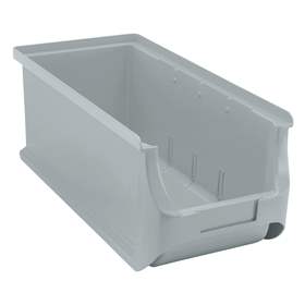 Cutie din plastic ALLIT ProfiPlus industriala pentru raft, 320 x 150 x 125 mm, culoare gri, unitate ambalare 18 buc.