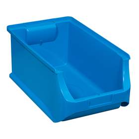 Cutie din plastic ALLIT ProfiPlus industriala pentru raft, 355 x 205 x 150 mm, culoare albastru, unitate ambalare 12 buc.