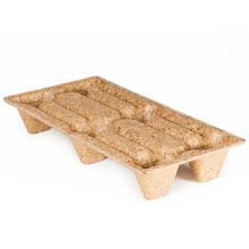 INKA Paletten aus gepresstem Holz 800x400 mm, VE 10 Stück