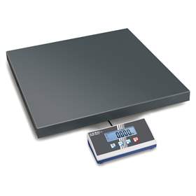 Plattformwaage, Wägebereich max. 150 kg, Wägeplatte 550x550x58 mm