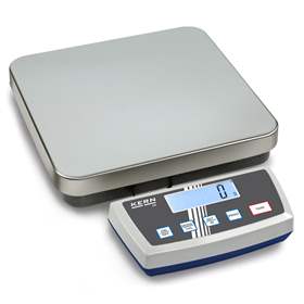 Plattformwaage, Wägeplatte aus Edelstahl, Wägebereich max. 15 kg, 318x308x75 mm