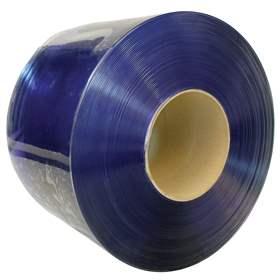 Streifenvorhänge Standard, transparent, Breite 200 mm, Rolle 50 m