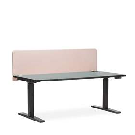 Trennwand für Schreibtisch, gepolstert, Länge 1800 mm