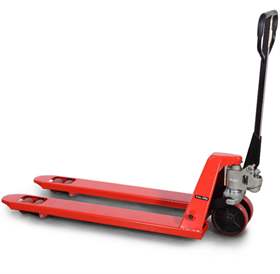 Palettenhubwagen mit Schnellhub, Tragfähigkeit 2500 kg, Polyurethanreifen