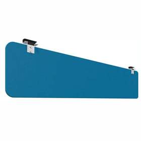 Knieraumblende für Schreibtisch, gepolstert, Länge 1600 mm