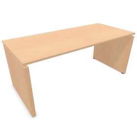 Mangement-Schreibtisch SQart Manager, Arbeitsplatte Ahorn, B x T: 1800 x 800 mm