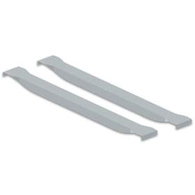 Příčné uložení pro palety, pozinkované, hloubka 1100 mm, nosnost na pár 1100 kg