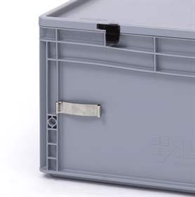 Ocelový klips z nerezu pro uchycení dokumentů, bal. 10 ks