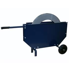 Cărucior – dispozitiv mobil derulare bandă metalică OP-24, 10 - 13 mm