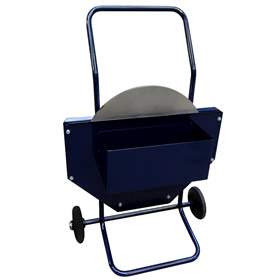 Cărucior – dispozitiv mobil derulare bandă metalică OP-22 pentru 2 benzi 13 - 20 mm