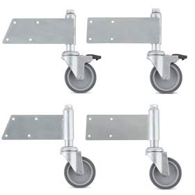 Federrollen für einseitige Podestleiter PREMIUM (4 Stk)