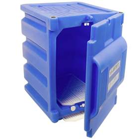 PE-Chemikalienschrank für aggressive Säure und Laugen, HxBxT: 502 x 362 x 435 mm