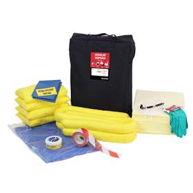 Havarijní sorpční ekonomická souprava, chemická, v přenosné tašce